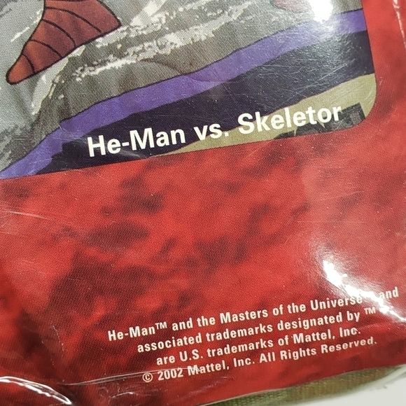 He-Man Masters of the Universe Twin Sheet Set 2002 - Picture 8 of 9